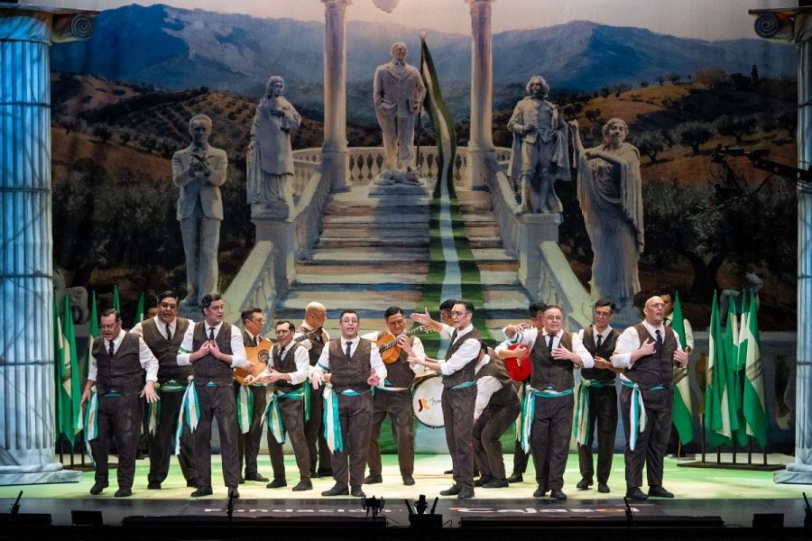 Comparsa 'El patriota'