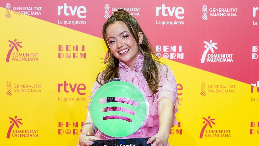 Asha, con el premio Spotify