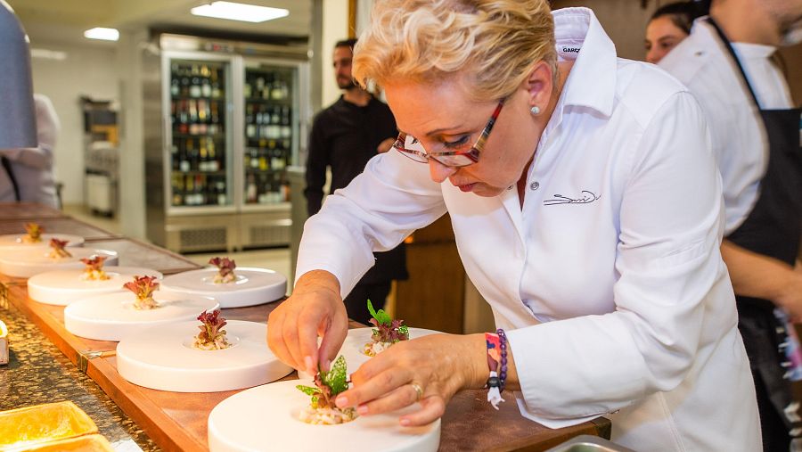 Susi Díaz, chef de La Finca