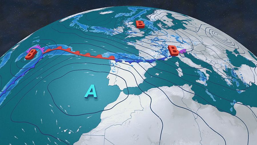 Este martes 17 de febrero, dominará un tiempo anticiclónico en la mayor parte del país.