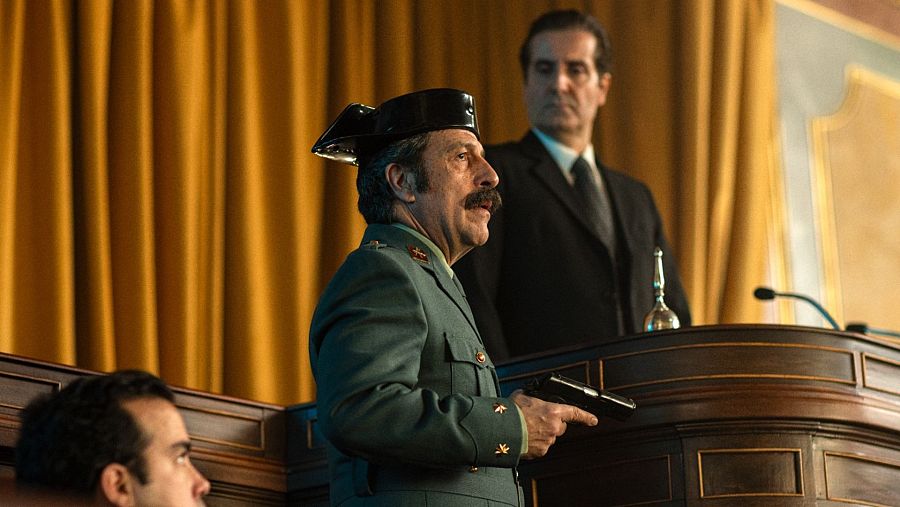 David Lorente intrepreta a Antonio Tejero en 'Anatomía de un instante'