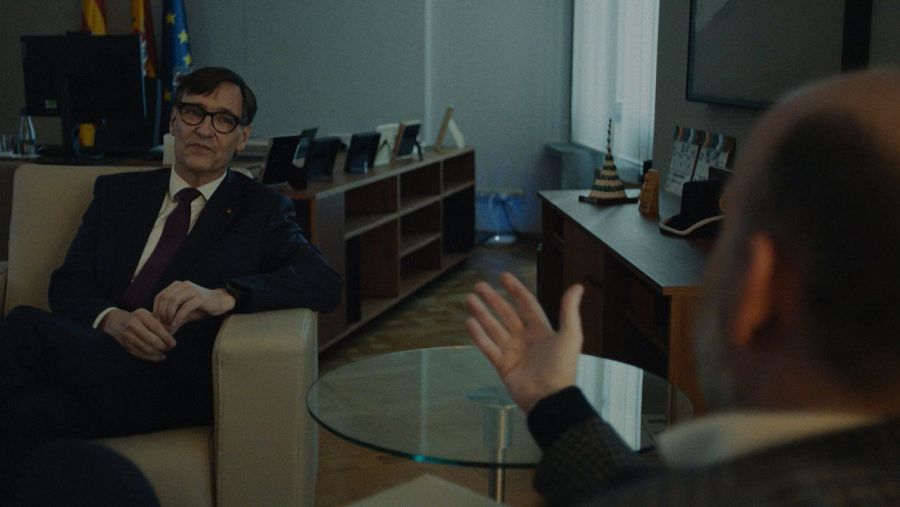 Salvador Illa i Jordi Basté al programa 'Pla seqüència'