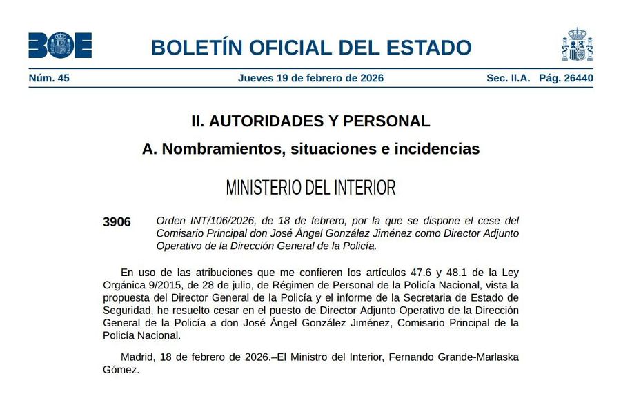 La víctima que denunció al DAO por agresión sexual acepta protección policial tras ofrecérsela la nueva directora interina