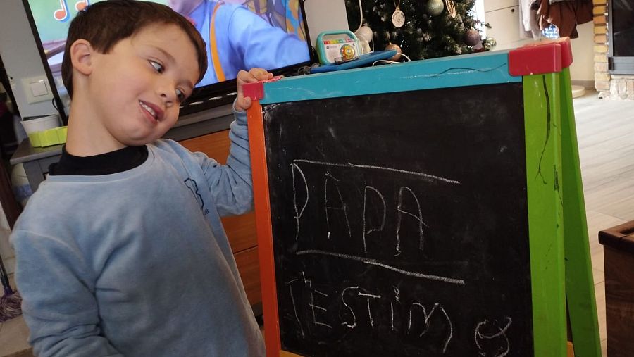 Didac, en una imagen de archivo cedida por su familia