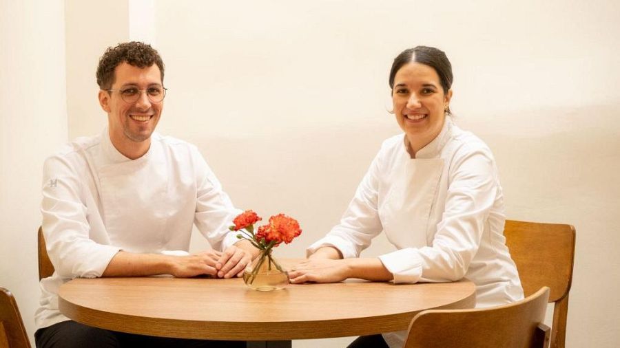 Icíar Pérez y Juan Carlos Pérez-Alcalde, dueños del restaurante Moral