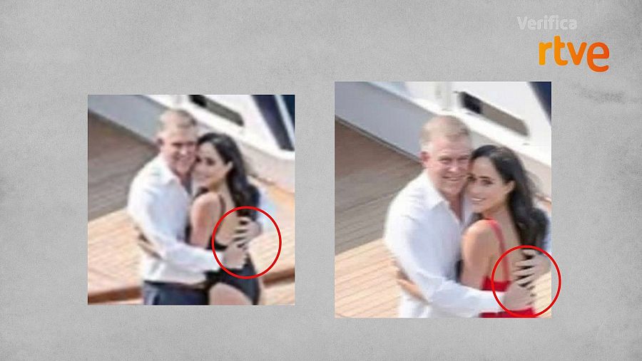 Detalles de las fotos falsas que denotan su naturaleza alterada