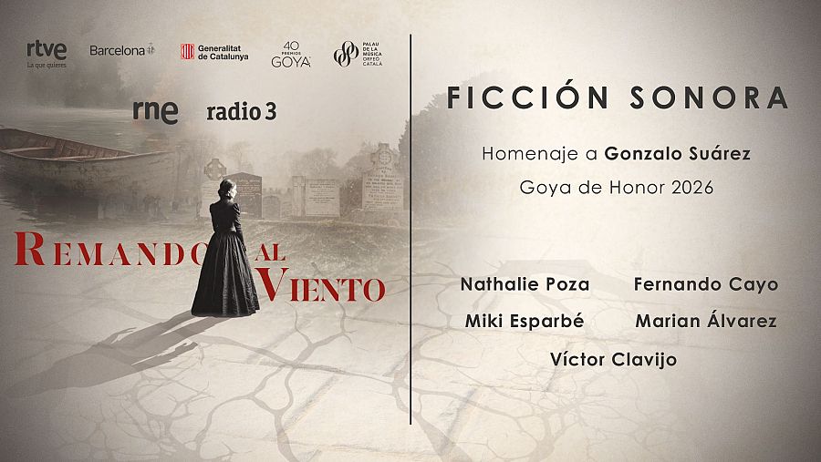'Remando al viento' se emitirá en directo en Radio 3 y RTVE Play
