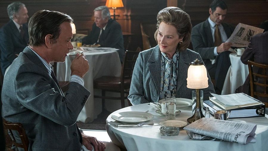 Tom Hanks y Meryl Streep en 'Los archivos del pentágono'