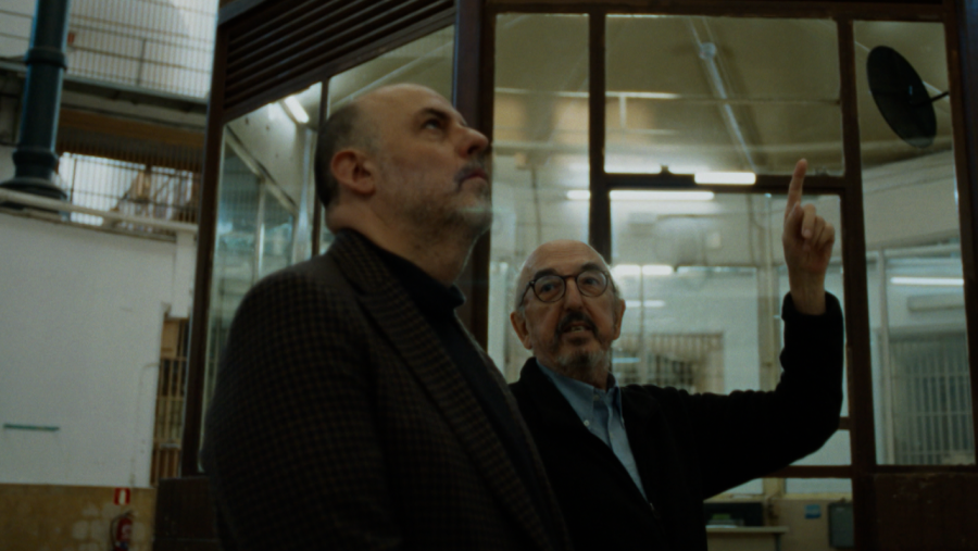 Jaume Roures i Jordi Basté a la presó La Model