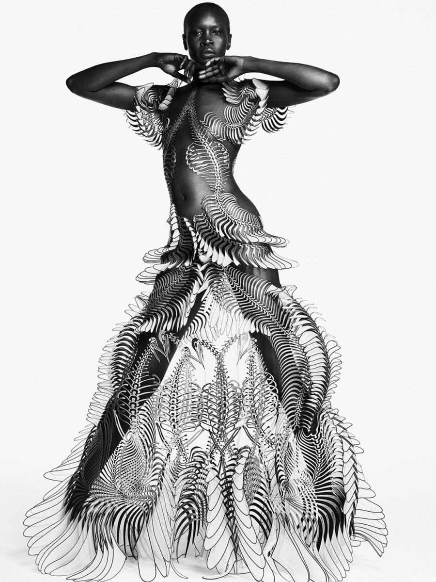 Labyrinthine gown (Sensory Seas collection, IRIS VAN HERPEN 2020) Kunsthal Museum 2026