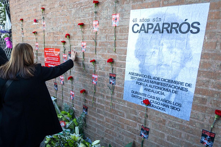 Acto en memoria de Manuel José García Caparrós
