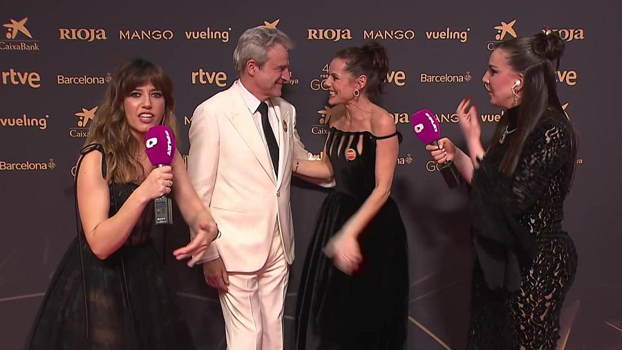 Miriam Gallego y Alberto San Juan