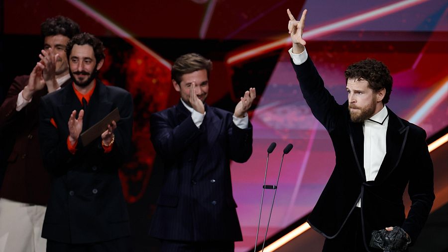 Álvaro Cervantes, mejor actor de reparto por 'Sorda'