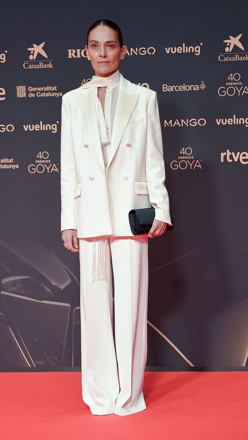 Laura Ponte en la alfombra roja de los Goya 2026