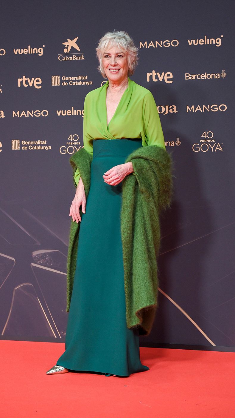 Susi Sánchez en la alfombra roja de los Goya 2026