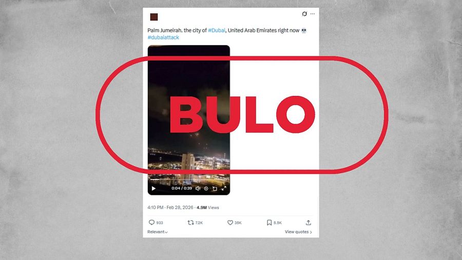 Mensaje que difunde un vídeo de 2024 en Tel Aviv como actual