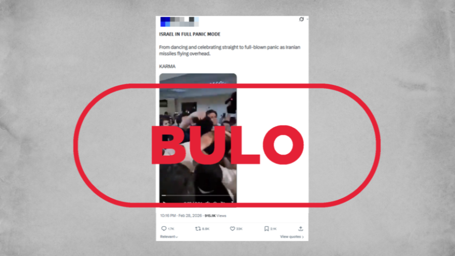 Mensaje que difunde como actual un vídeo de Georgia de 2025.