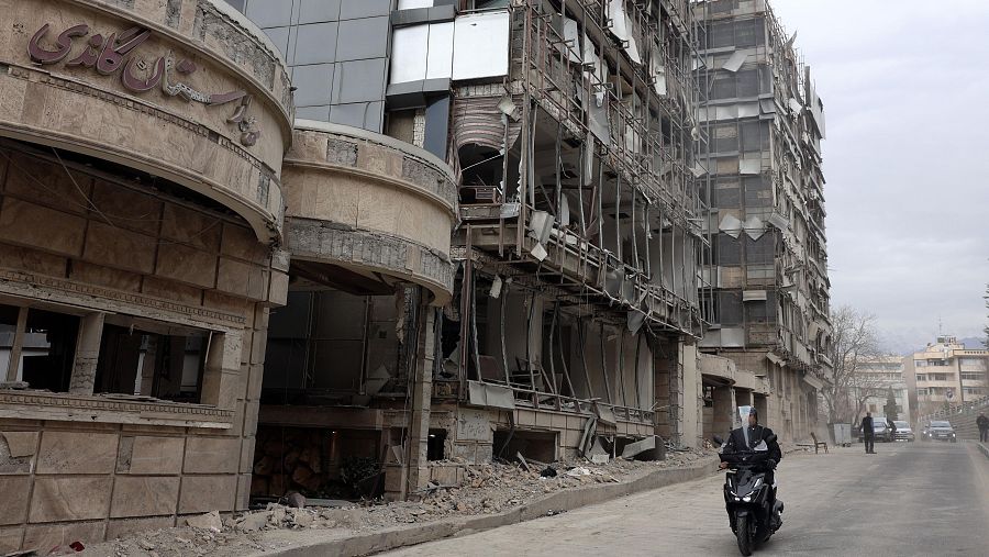 Las imágenes de la destrucción de los ataques de Estados Unidos e Israel en Irán