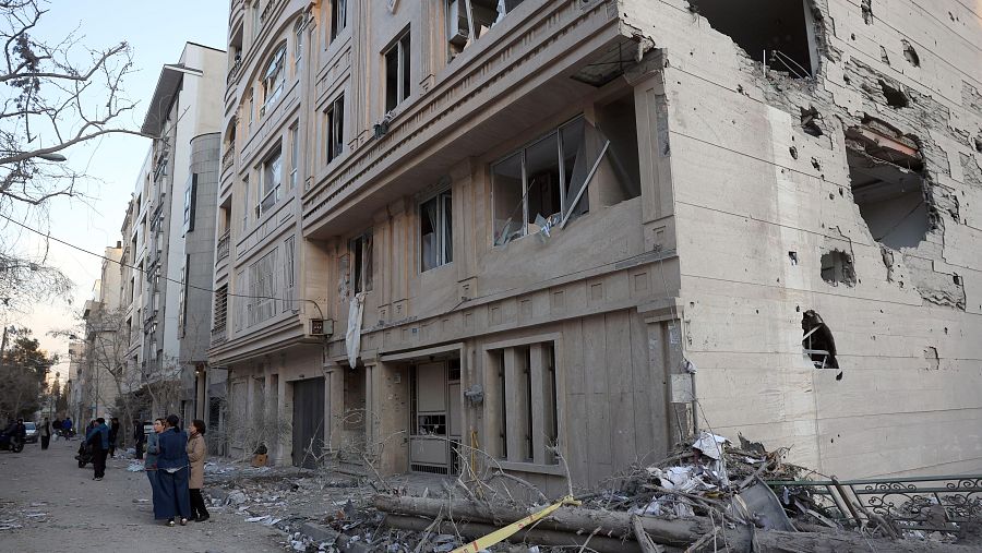 Las imágenes de la destrucción de los ataques de Estados Unidos e Israel en Irán