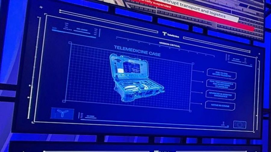 Las burbujas 5G podrían mantener la comunicación entre un médico en un hospital y un aparato de asistencia de telemedicina proporcionado por un dron