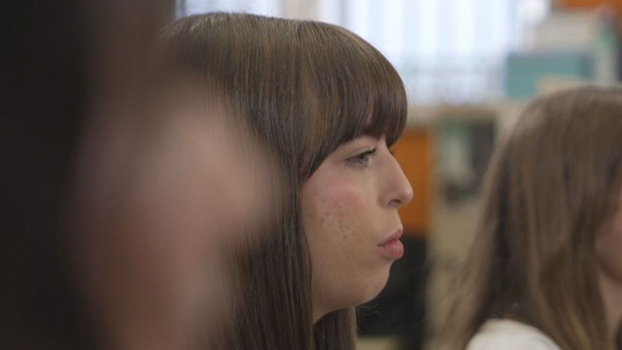 Alba Criado tiene 16 años y es alumna de último curso de la ESO.