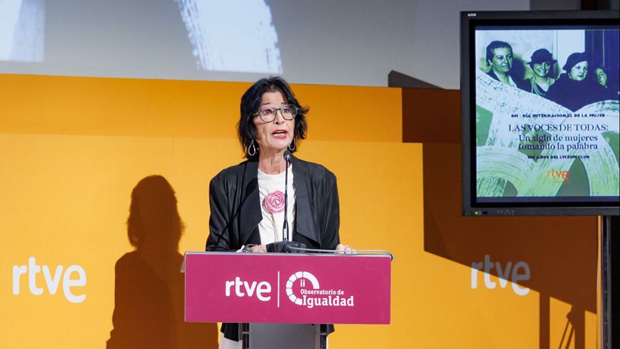 La presidenta del Observatorio de Igualdad RTVE, Mercedes de Pablos
