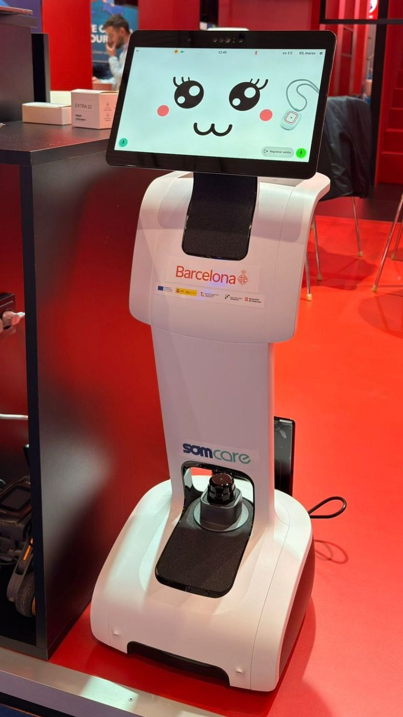 Un robot d’assistència domèstica que s’usa en 600 llars barcelonines