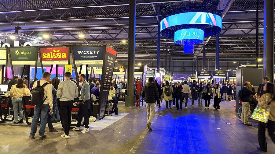 Imagen de uno de los pasillos del 4YFN