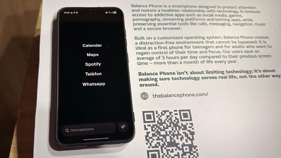 Balance Phone bloqueja de manera intel·ligent allò que considera contingut addictiu.