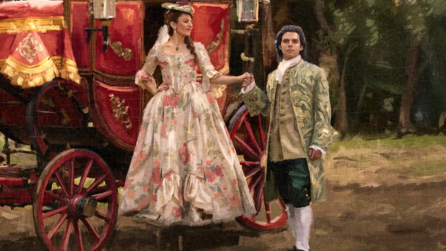 Braulio y Enriqueta en la cabecera de 'Valle Salvaje'