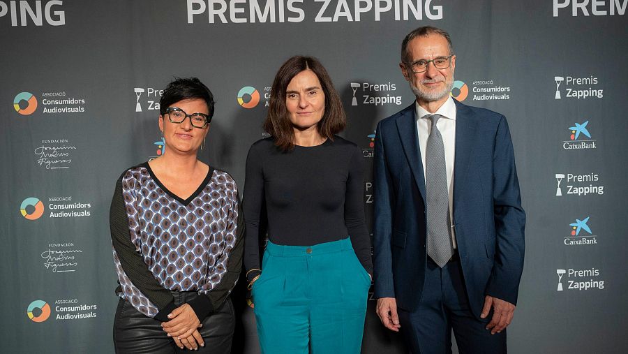 Marta Ribas, Laura Folguera y Esteve Crespo