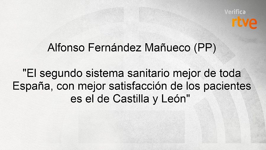 Mañueco, sobre el sistema sanitario de Castilla y León