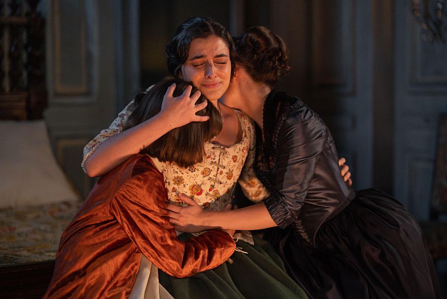 Luisa se rompe ante Pedrito y Bárbara