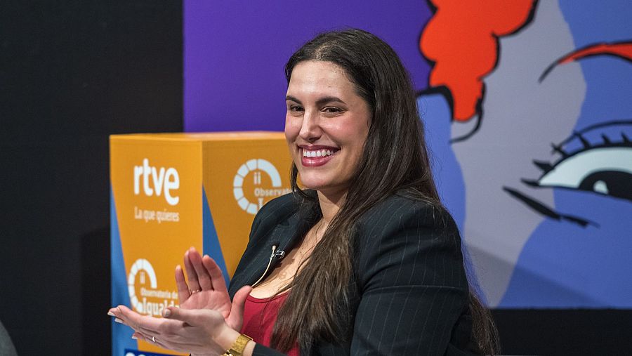 Beatriz Aparicio, moderadora de la charla