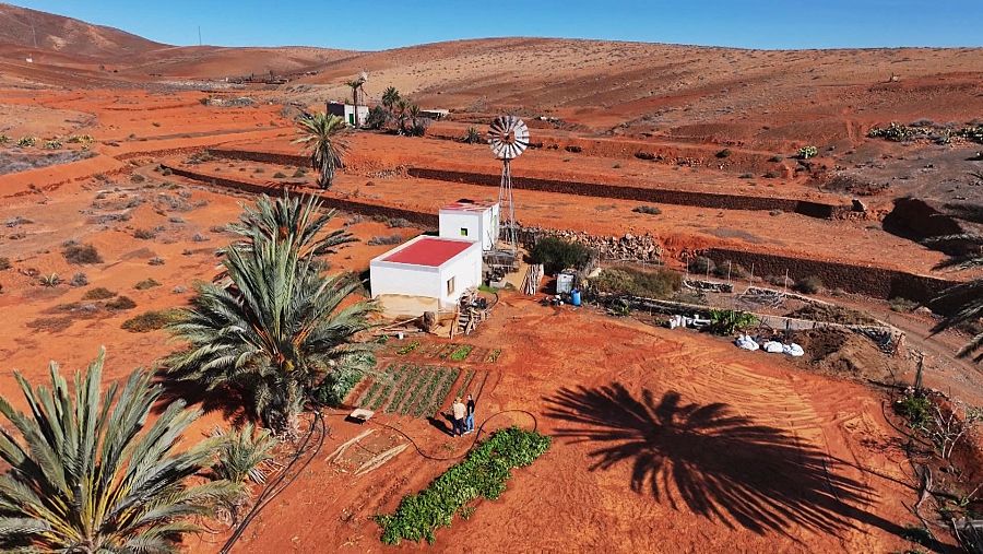 La isla de Fuerteventura está completamente definida por el viento que recibe.