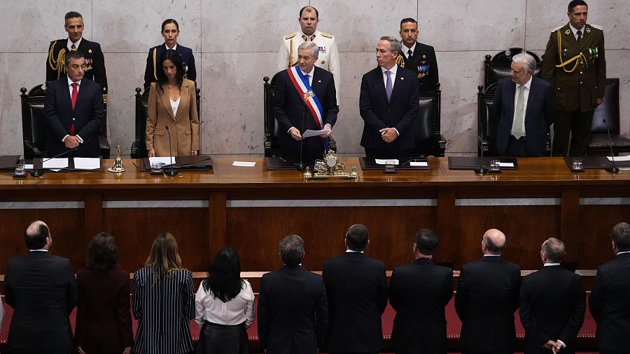 Toma de posesión de los nuevos ministros en Chile