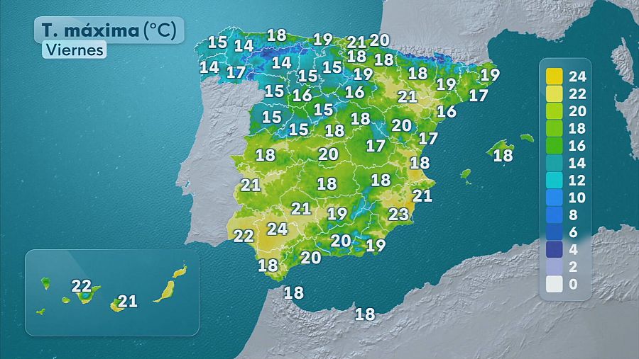 El tiempo hoy 13 de marzo en España.