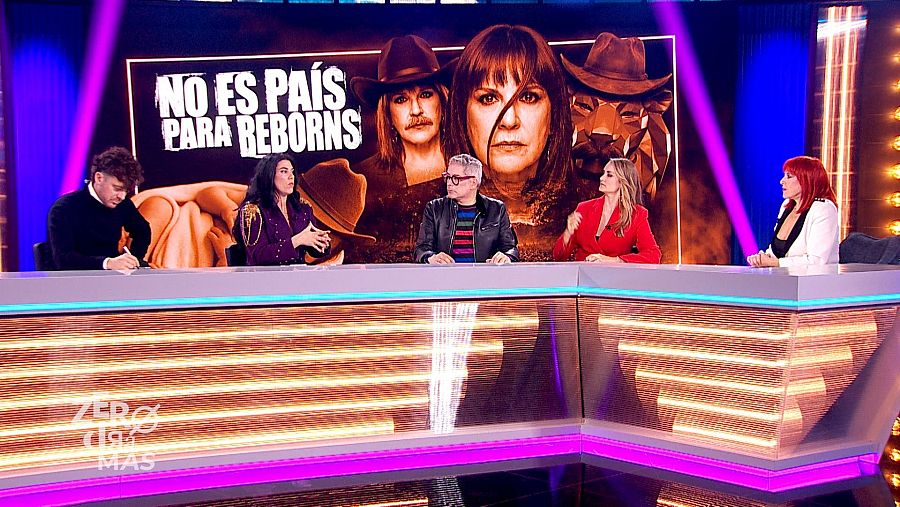 Aldo Comas, Patricia Galván, Boris Izaguirre y Alba Carrillo, en 'Zero dramas'