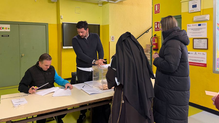 Las monjas de clausura ejercen su derecho al voto
