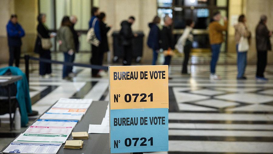 Primera vuelta de las elecciones municipales en Francia