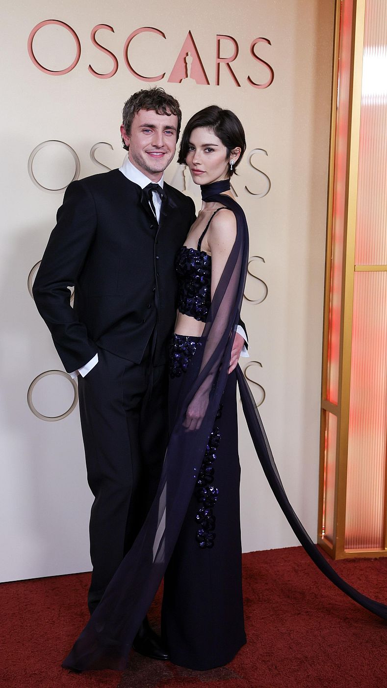 Paul Mescal en la alfombra roja de los los Oscar 2026