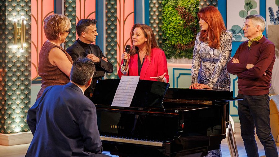 Carmen Morales, hija de Rocío Dúrcal, en 'Cine de Barrio'