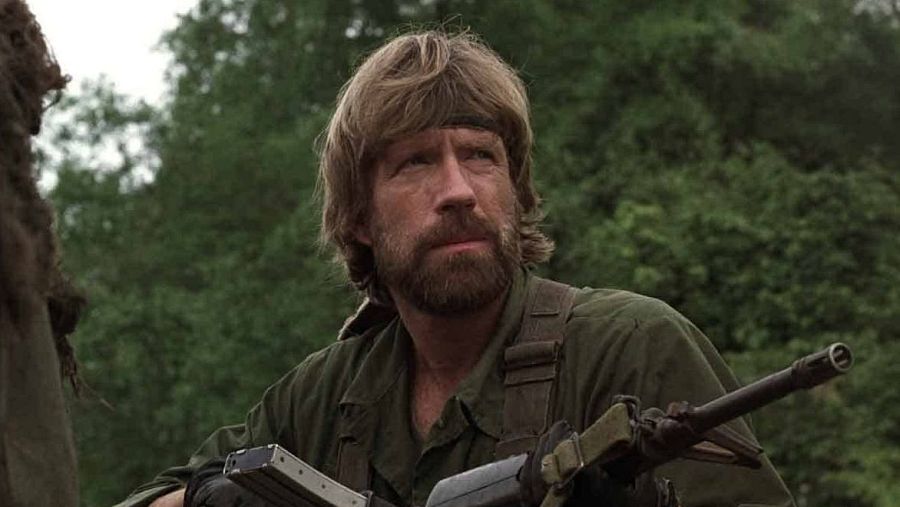 Chuck Norris en 'Desaparecido en combate'.