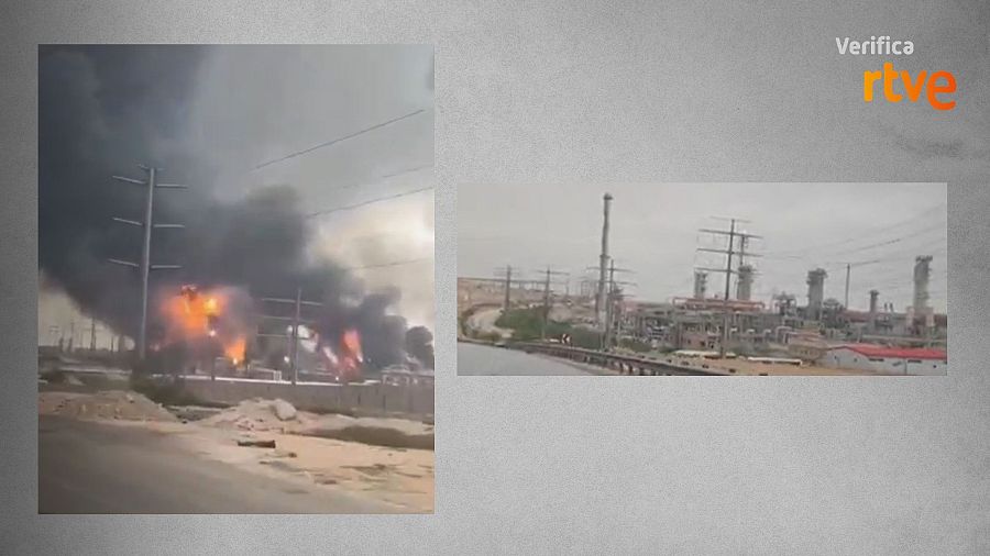 Dos vídeos de las instalaciones de Pars Sur grabados desde un coche.