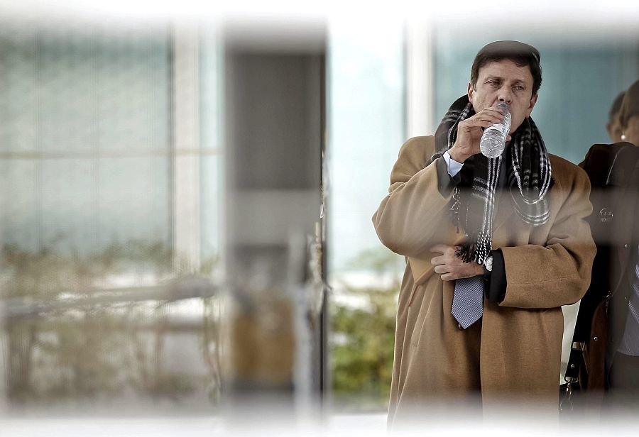 El médico Eufemiano Fuentes en los Juzgados de lo Penal de Madrid.