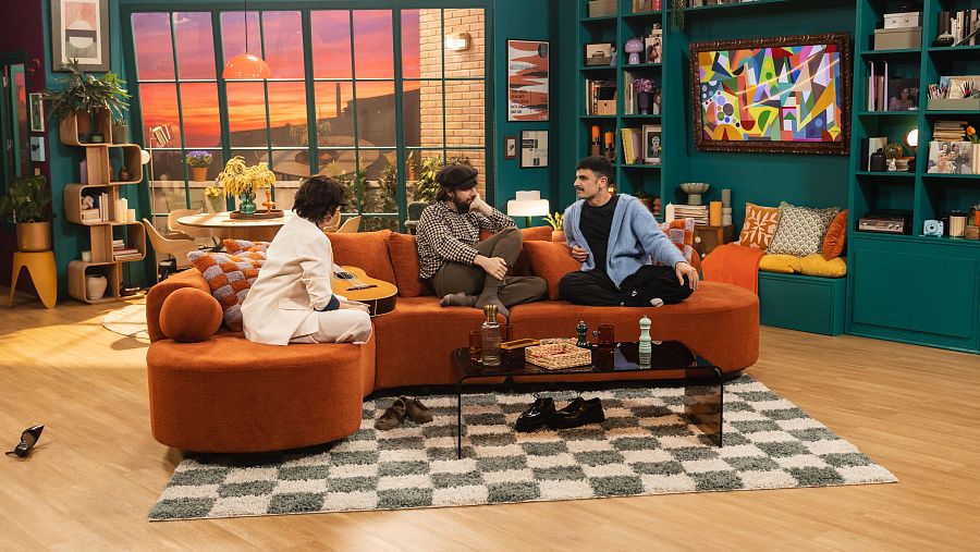 Sílvia Abril, David Uclés i Rodrigo Cuevas al programa 'I ara què?'