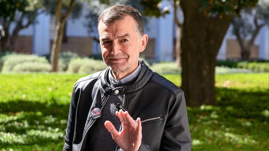 El coordinador federal de IU y candidato de Por Andalucía a la Presidencia de la Junta de Andalucía, Antonio Maíllo.