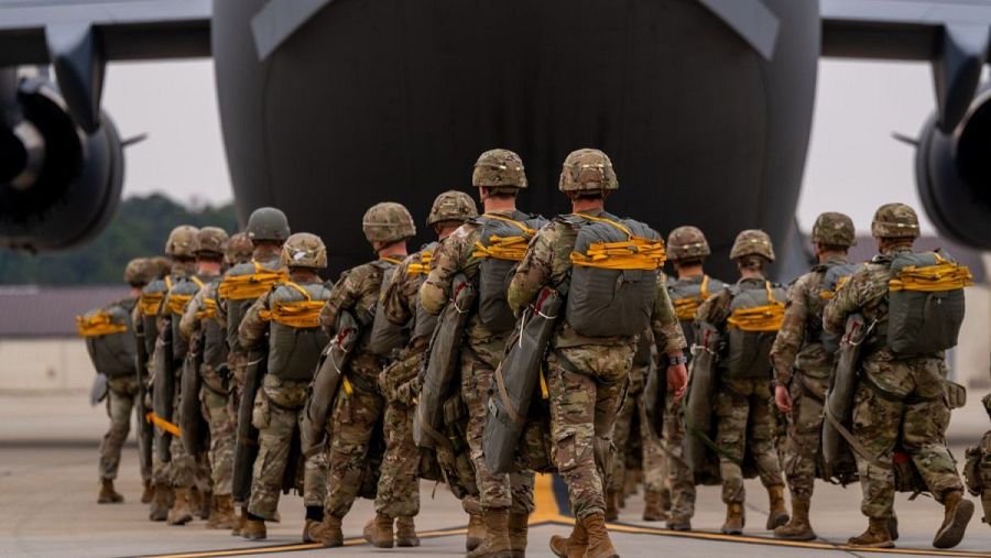 Soldados de la 82ª División Aerotransportada