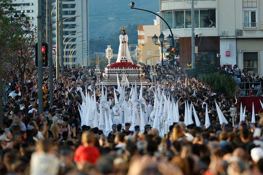 Salida de la Cofradía de Nuestro Padre Jesús Cautivo de Málaga en 2025