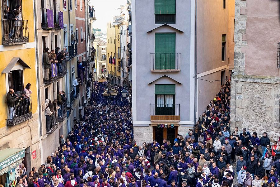 Imagen de Nuestro Padre Jesús Nazareno camino de su crucifixión